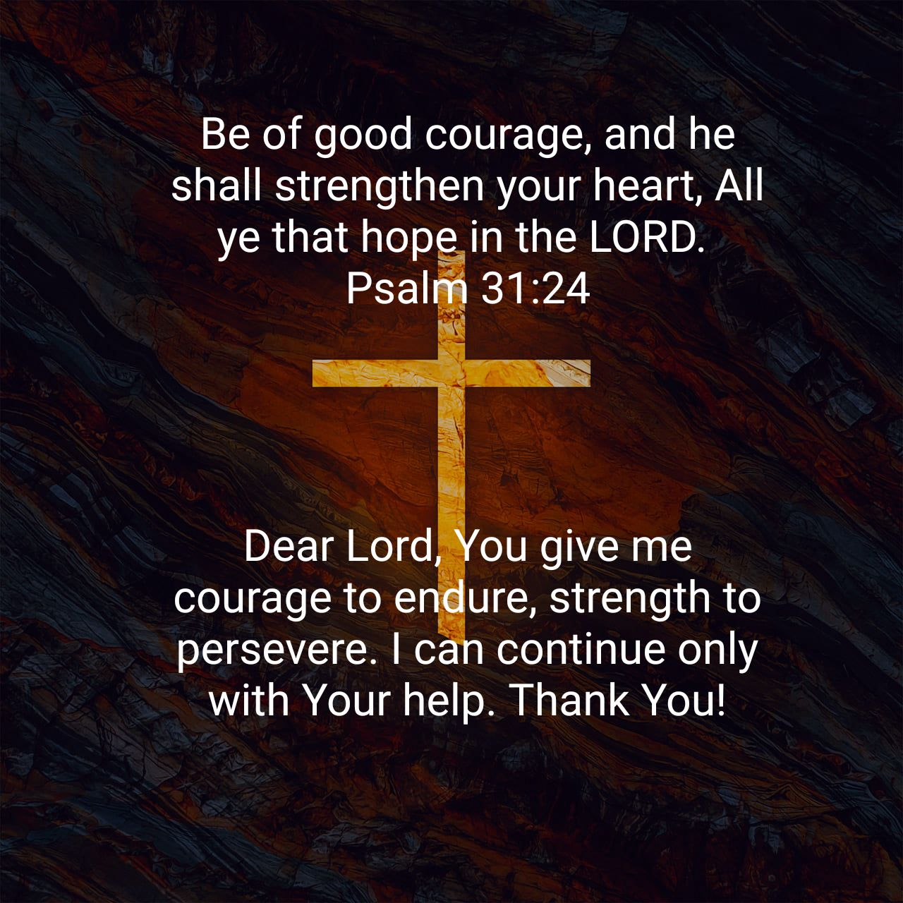 Psalm 31:24 Prayer | Praises & Phrases