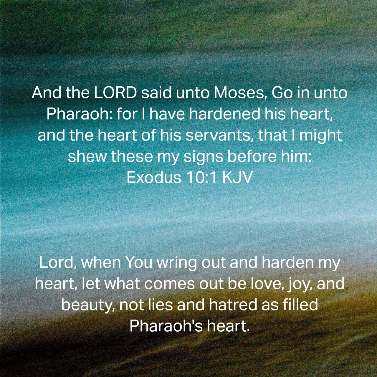 Exodus 10 1 Prayer Praises Phrases
